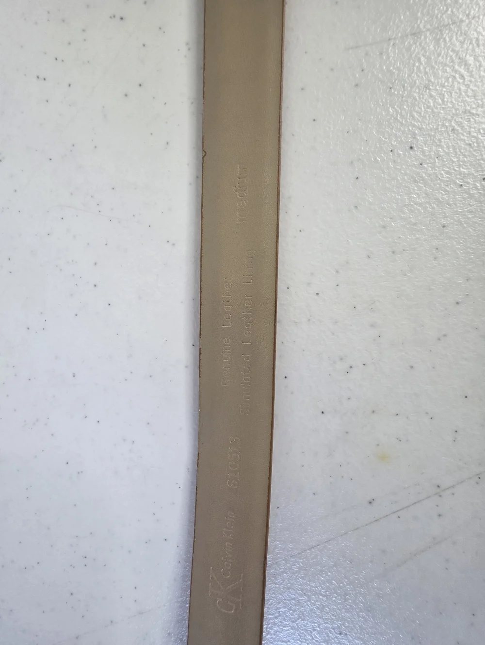 Calvin Klein Genuine Leather Belt Size Medium‎ Unisex